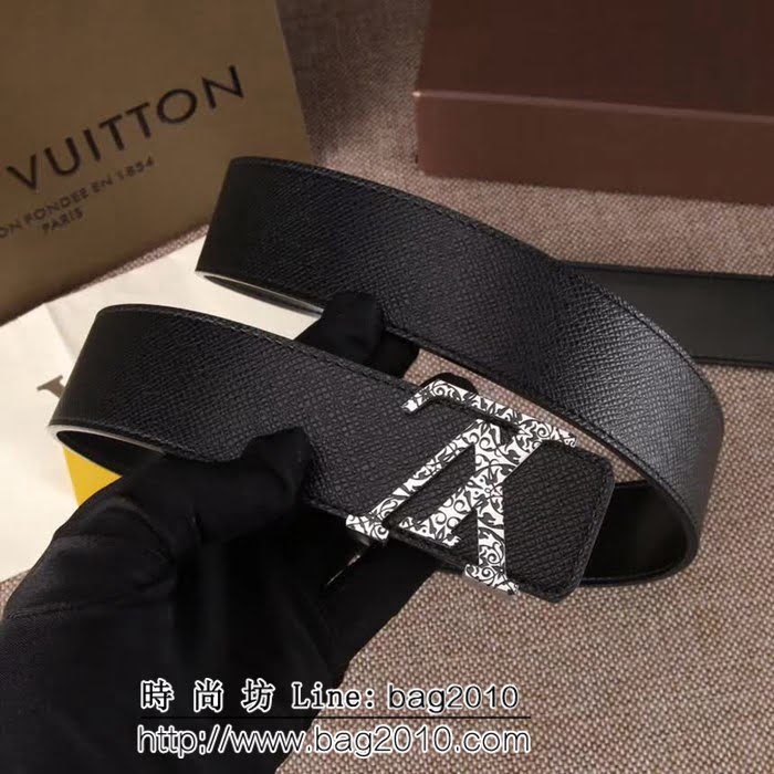 路易威登LV Taiga皮革休閒風格 男士皮帶 LHG1002